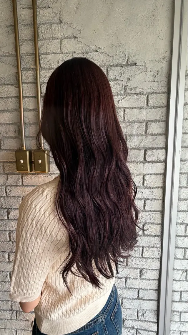 カラー はらだ まおのヘアスタイル