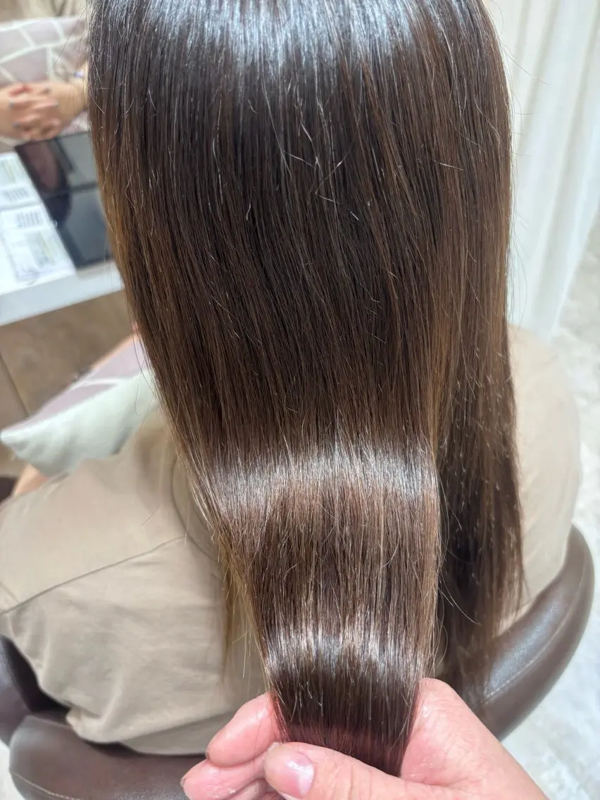 カラー 長沼 愛莉のヘアスタイル
