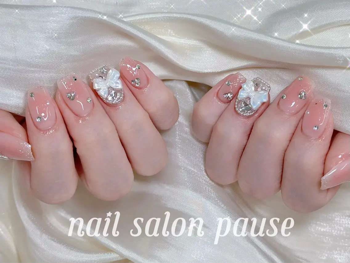 ネイル ハンドネイル ハンドケア nail salon pause✨のネイルデザイン