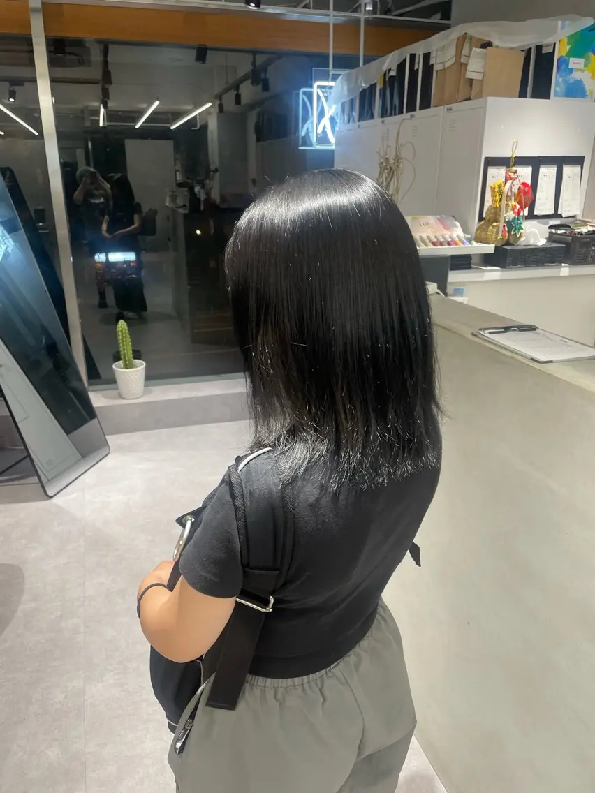カラー パーマ 渡辺春衣 ☆カットモデル募集のヘアスタイル