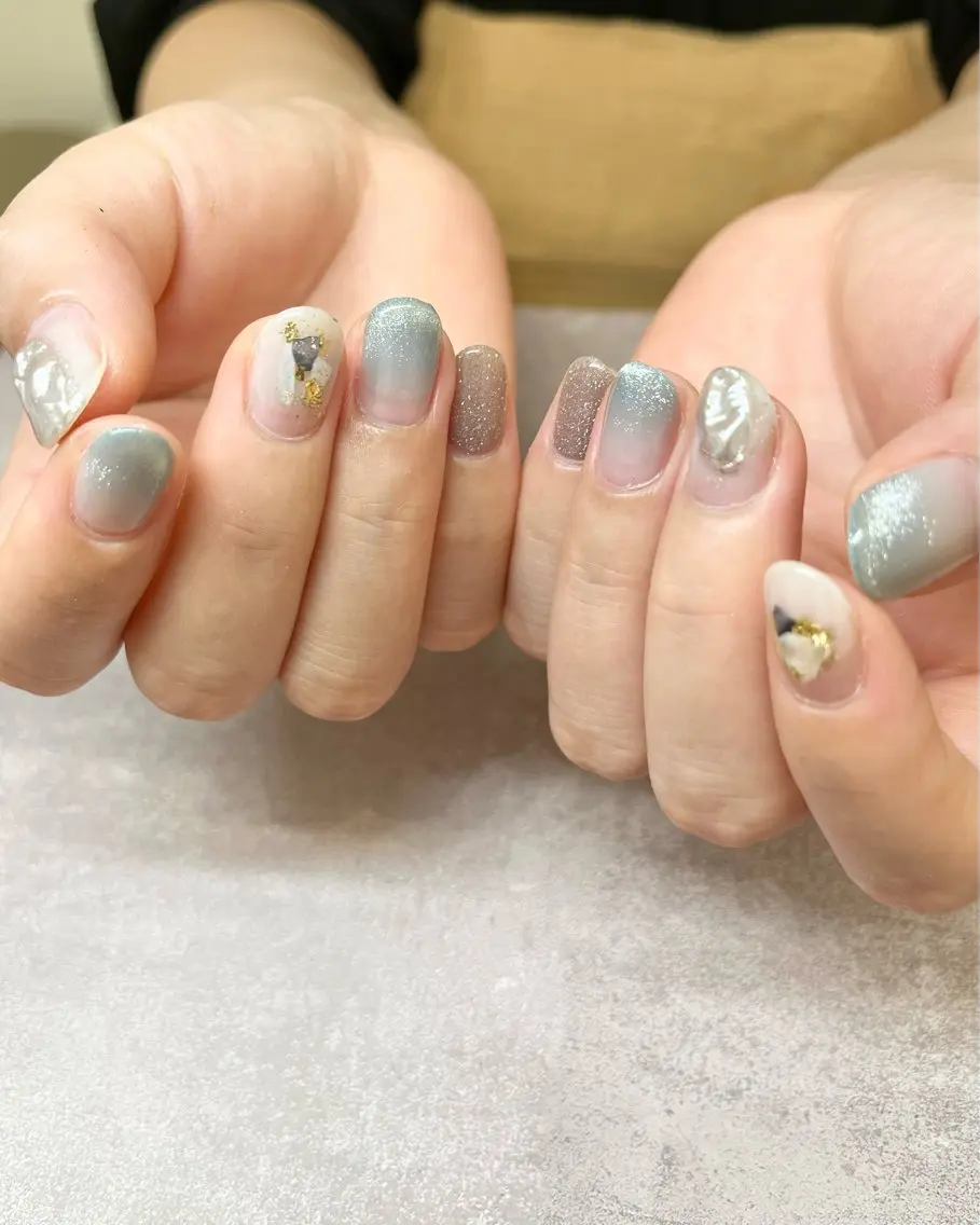 ネイル komorebi. 小峯 真実のネイルデザイン