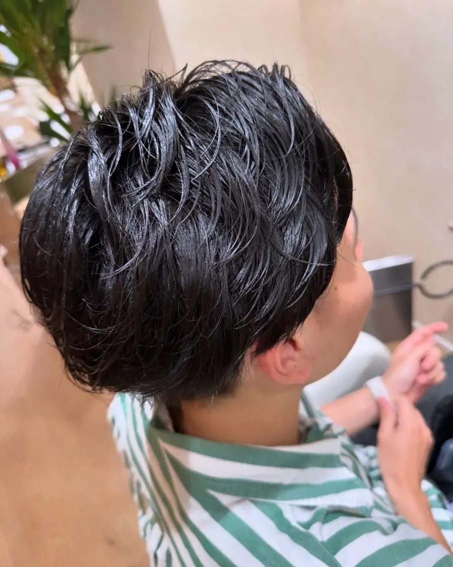 ショート 【似合わせ】 藤原 拓徒のヘアスタイル