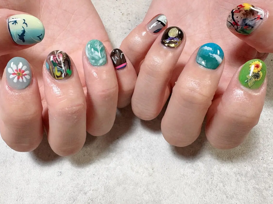 ネイル gypso.267 🌷SETO🌷のネイルデザイン