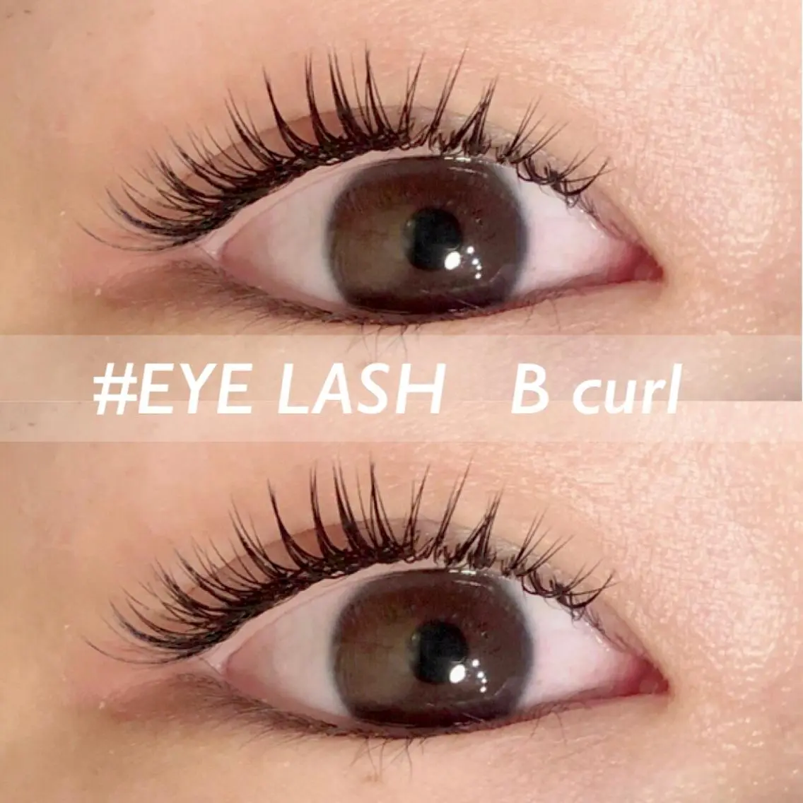 マツエク・マツパ Bカール マツエク hair&eye lash aiwのマツエク・マツパデザイン
