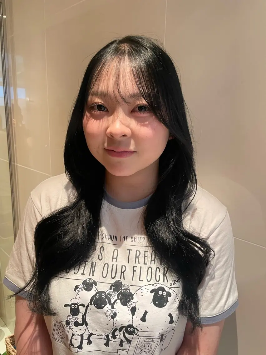 ロング カラー ヘアカラー 縮毛矯正 トリートメント レイヤー/縮毛矯正 🪄chihiroのヘアスタイル