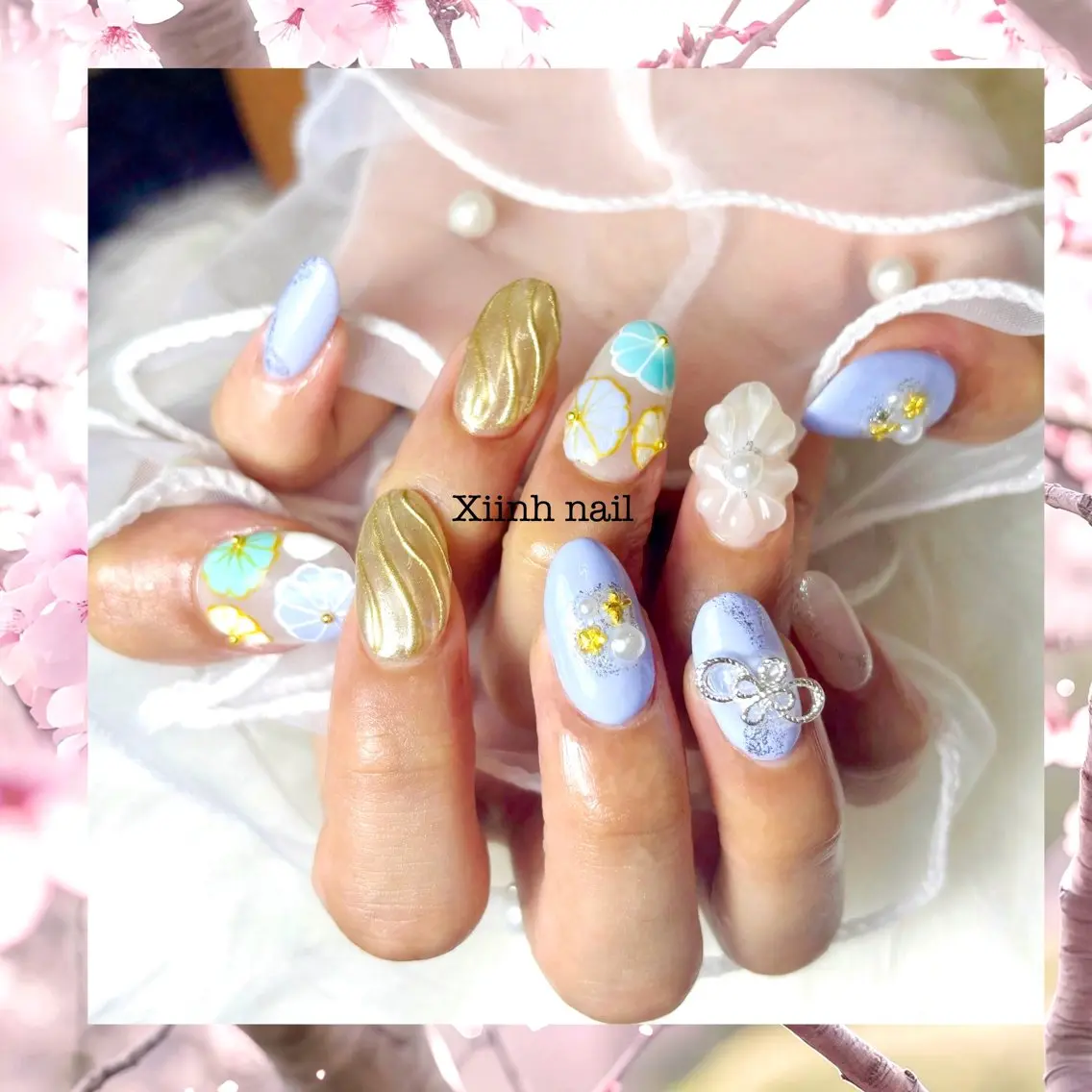 ハンドネイル XIINH NAIL SALONのネイルデザイン