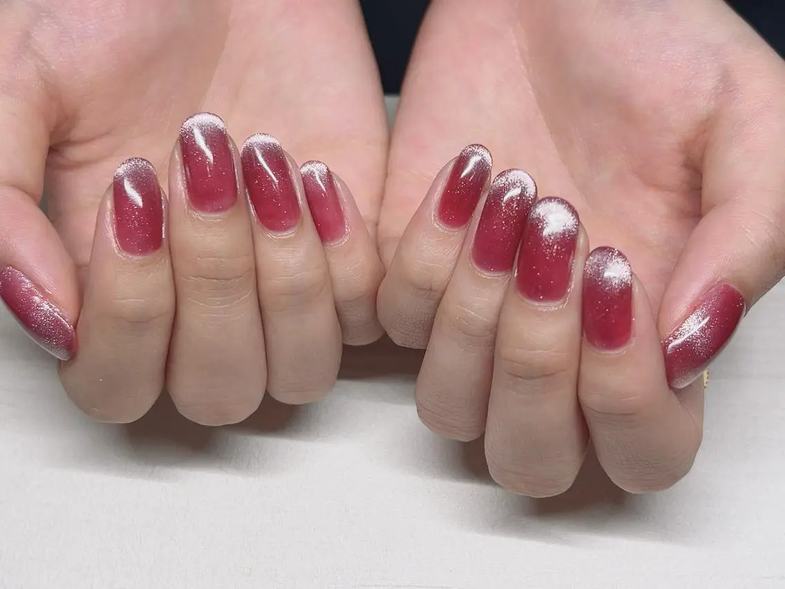 セミロング ネイル ハンドネイル 美爪&巻き爪ケア❤️ ネイルサロンNANOのネイルデザイン
