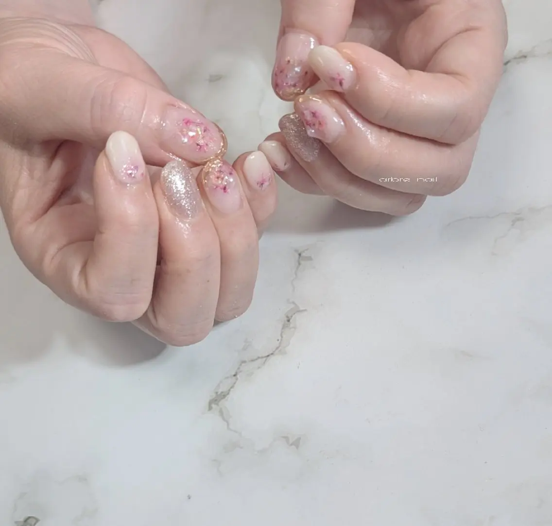 ネイル ✯.。 arbre nail 。✯.のネイルデザイン