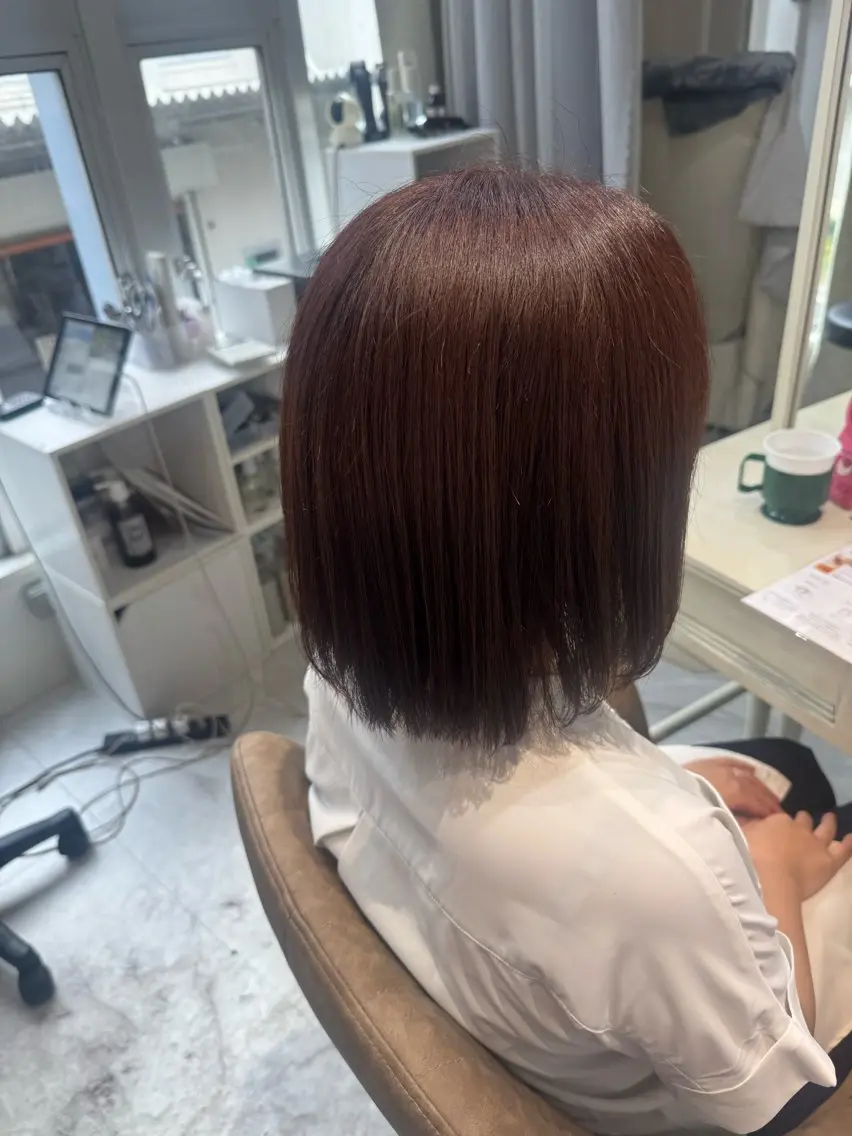 ミディアム カラー 20日◎髪質改善 misatoのヘアスタイル