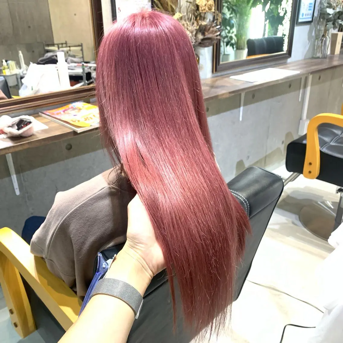 ロング カラー 櫻井 なんなのヘアスタイル