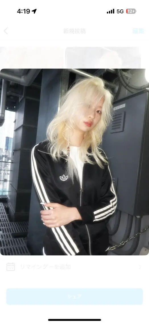 ロング カラー ヘアアレンジ ﾌﾞﾚｲｽﾞ˚✧₊⁎ ﾚｲﾔｰToriのヘアスタイル