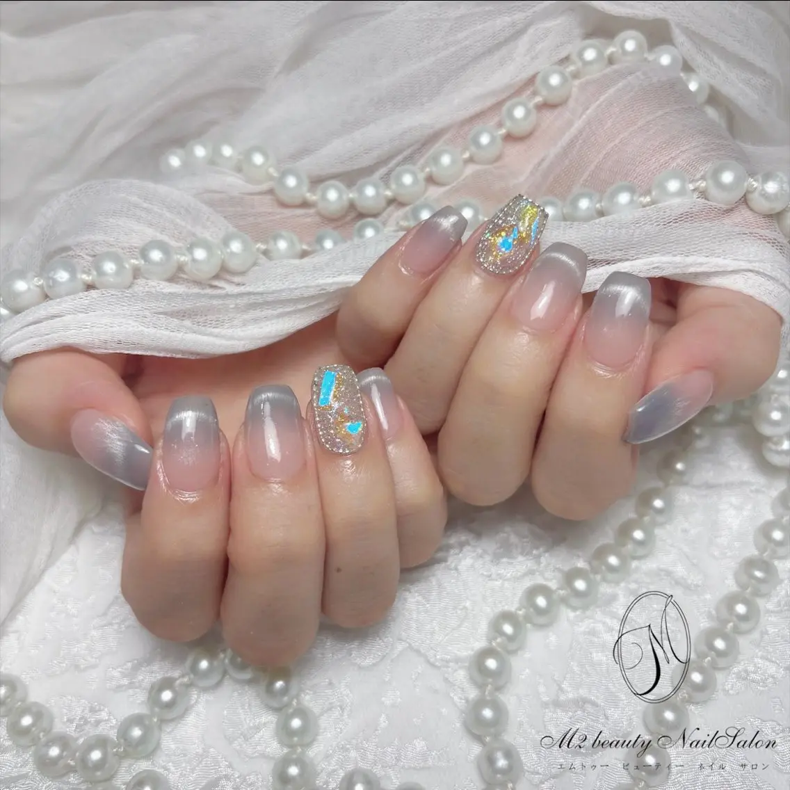 ネイル ハンドネイル M2 BEAUTY Rionのネイルデザイン