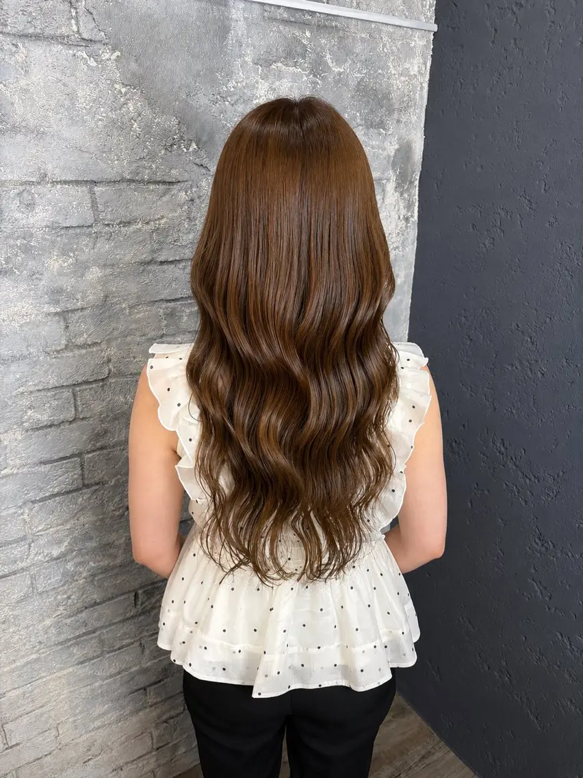 ロング カラー カラー/縮毛矯正⭐️ MIZUKI⭐️のヘアスタイル