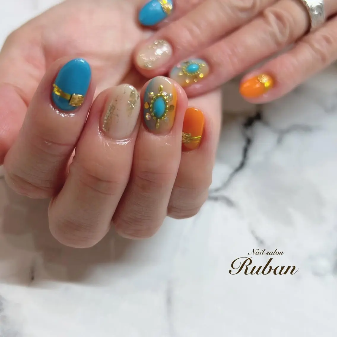 ネイル Nail salon Rubanのネイルデザイン
