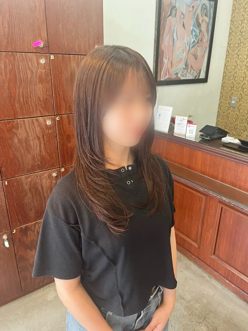 セミロング 🐣無料カット🐣 こばやし なおのヘアスタイル