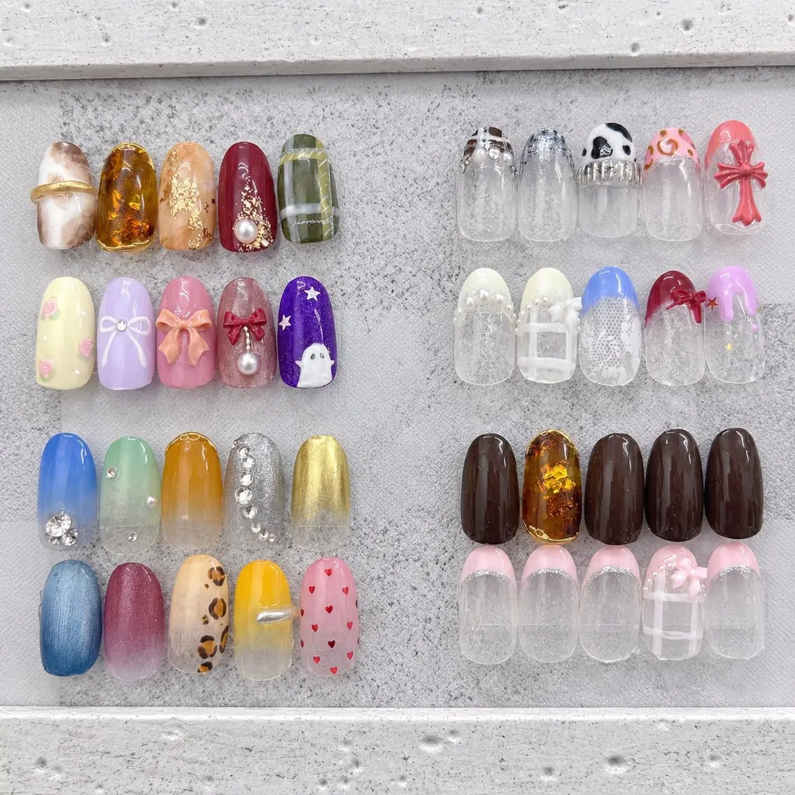 ネイル アートネイル Kyoka セプトアカデミーのネイルデザイン