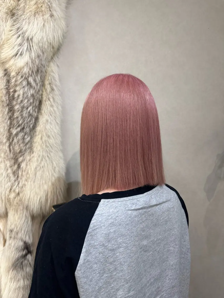 ミディアム ヘアカラー 永野 いずみのヘアスタイル
