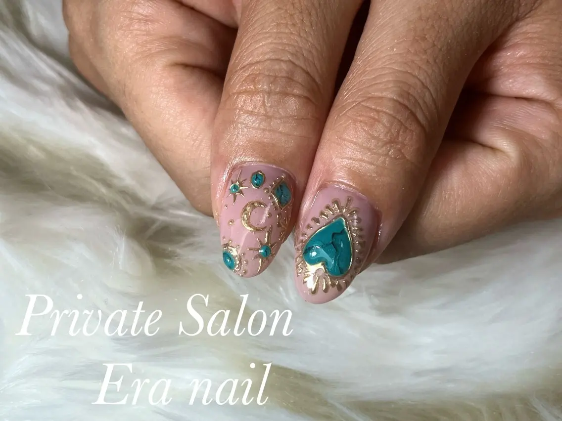 ネイル アートネイル ミラーネイル Era nailのネイルデザイン