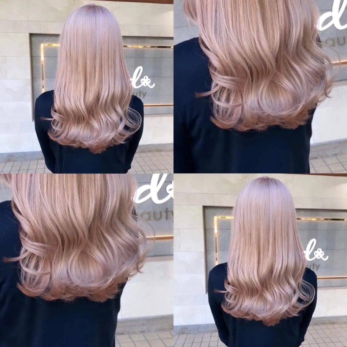 カラー ハイトーンカラー Erina レイヤー/似合わせ♡のヘアスタイル