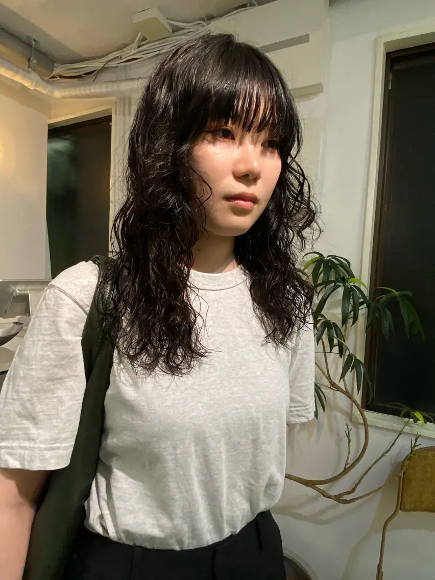 パーマ カット パーマ iroha/ n.w.h🎀のヘアスタイル