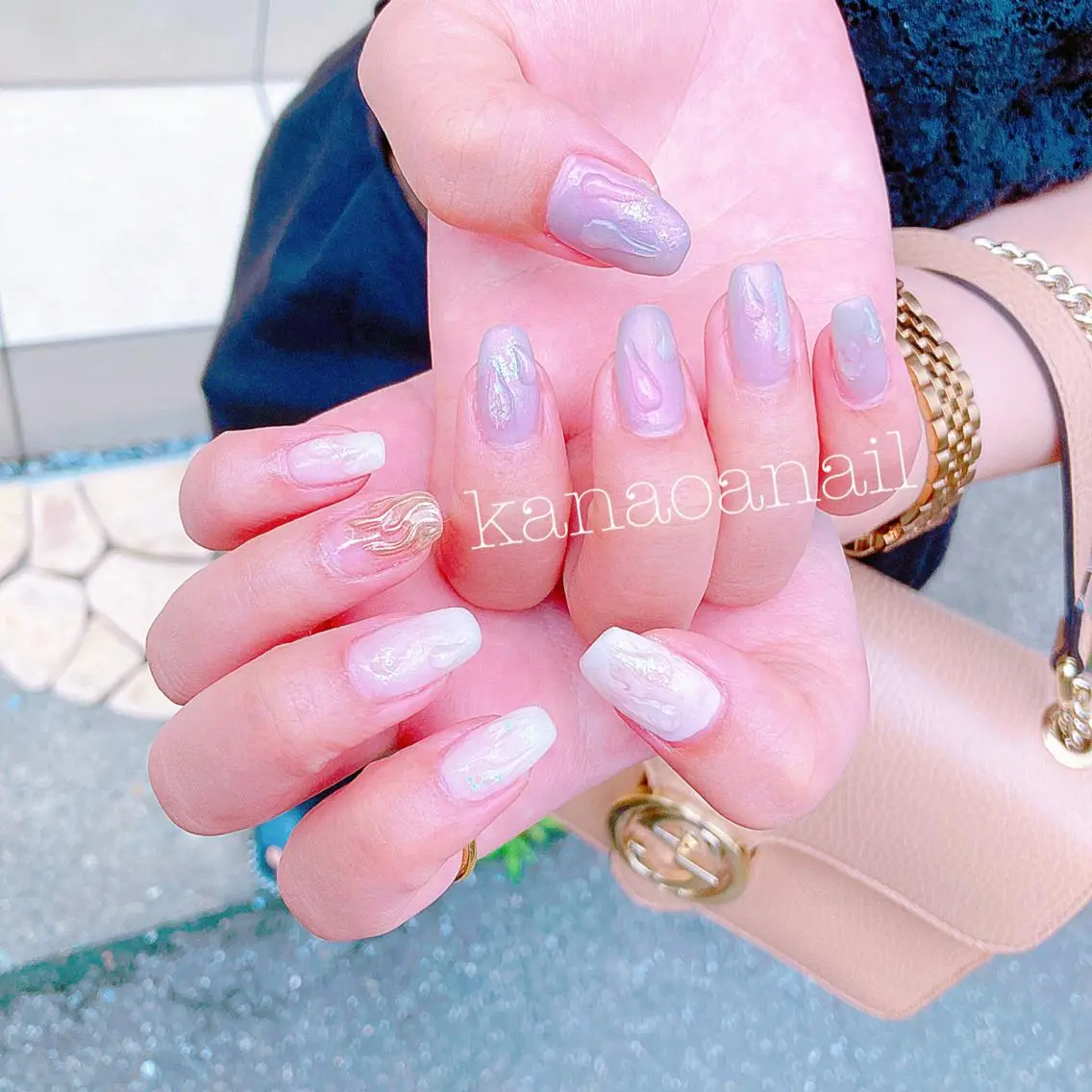 ネイル 地爪育成💅 kanaoanailのネイルデザイン