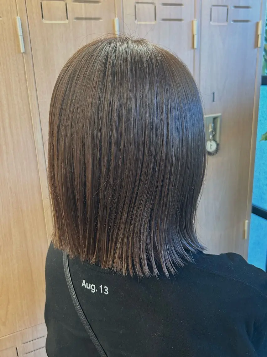 カラー トリートメント 西新  MAHIRO 🩵🫧艶髪🩵🫧のヘアスタイル