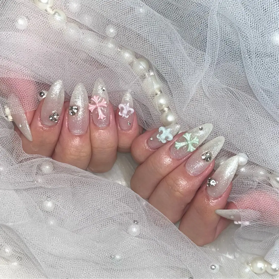 ネイル ラメ(グリッター) Zir nail🪽 Otohaのネイルデザイン