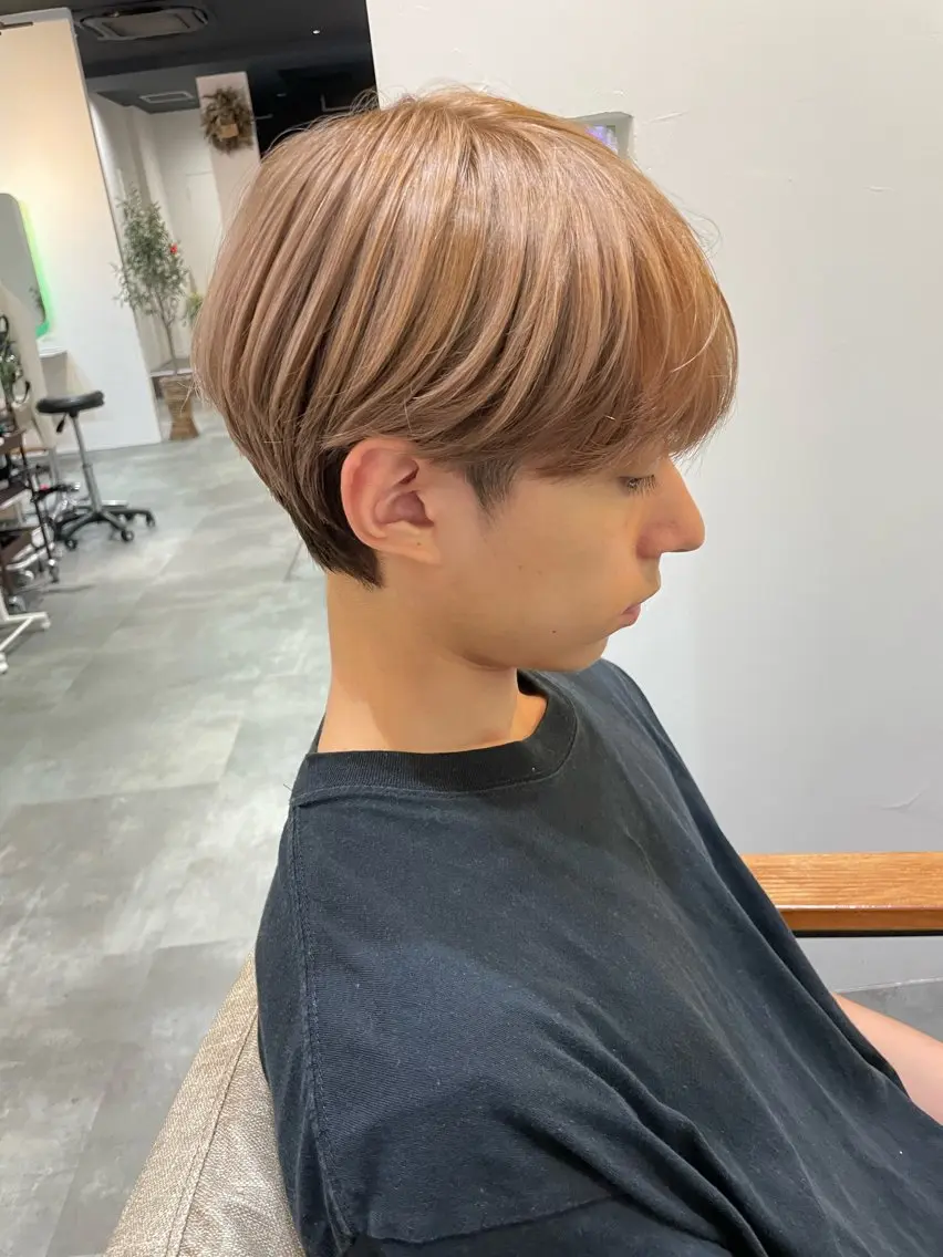 ショート カラー ヘアアレンジ メンズ 🔥メンズ特化🔥 木村 祐太のヘアスタイル