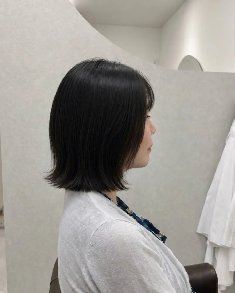 ミディアム 梅本 淑人のヘアスタイル