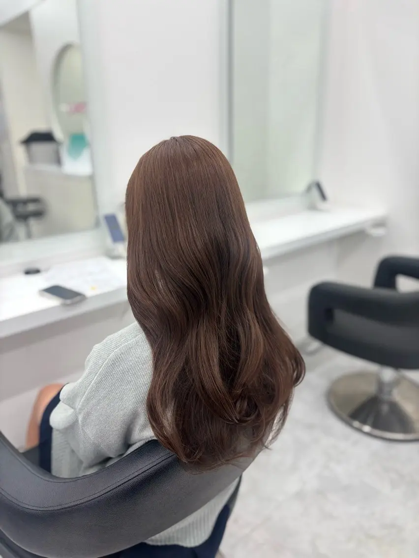 ロング カラー 🤍レイヤー/顔周り /hirari🤍のヘアスタイル
