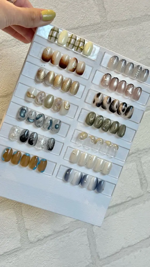 【新規オフ込み】定額デザイン🐚(15種類以上の中からお選び頂けます🍂)の写真
