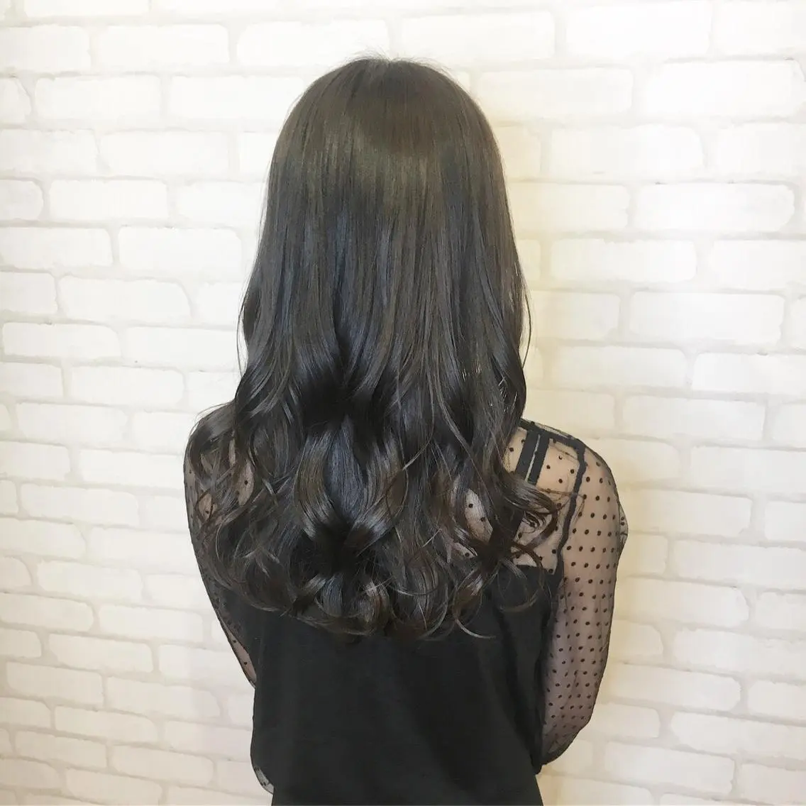 セミロング カラー ヘアアレンジ ✨艶髪✨透明感✨ 山内大樹のヘアスタイル
