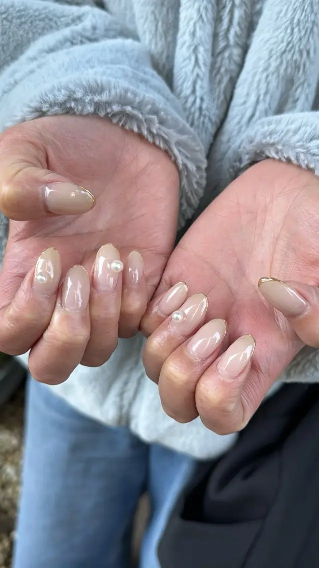 ネイル フラッシュネイル フラッシュマグ フットネイル フレンチネイル 韓国ネイル ハンドネイル SAKU nail 作島茜のネイルデザイン