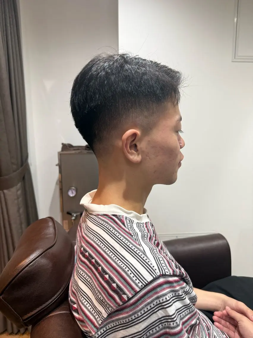 ショート メンズ モモ モデル様募集のヘアスタイル