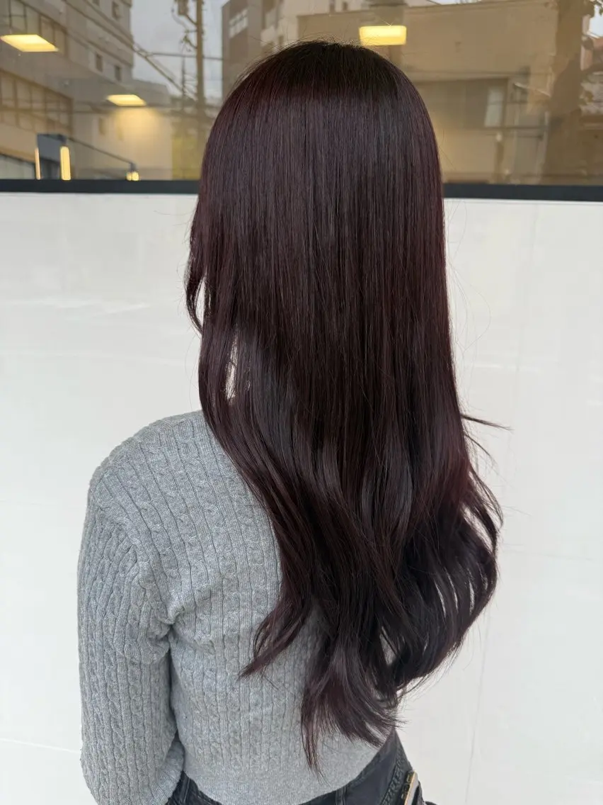 ロング カラー ブラウンカラー ピンクカラー ピンクブラウン ヘアカラー kokono  金山 /似合わせカラーのヘアスタイル