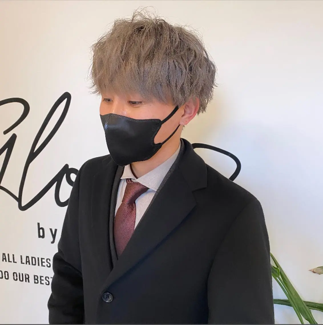 ショート glowm店長 加藤翔太のヘアスタイル