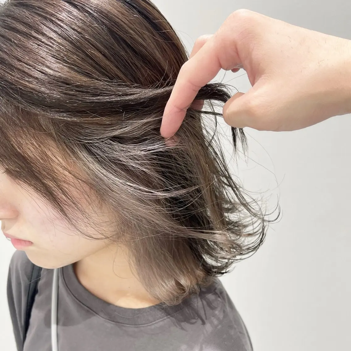 カラー ヘアカラー トリートメント 似合わせ💗骨格矯正 💗透明感カラー💗のヘアスタイル