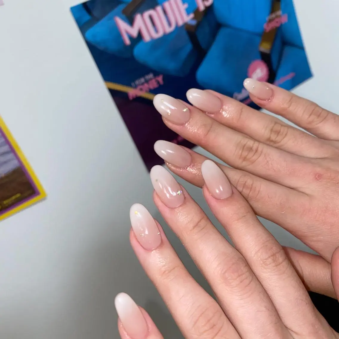 ネイル アートネイル オーロラネイル フレンチネイル 氷ネイル・うるうるネイル マグネットネイル ハンドネイル Nail by Licorneのネイルデザイン