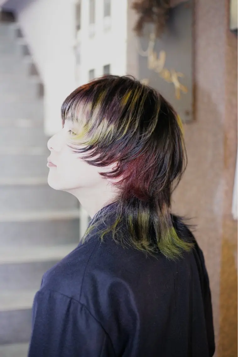 カラー メンズ ヘアカラー Matsuda Koutaのヘアスタイル