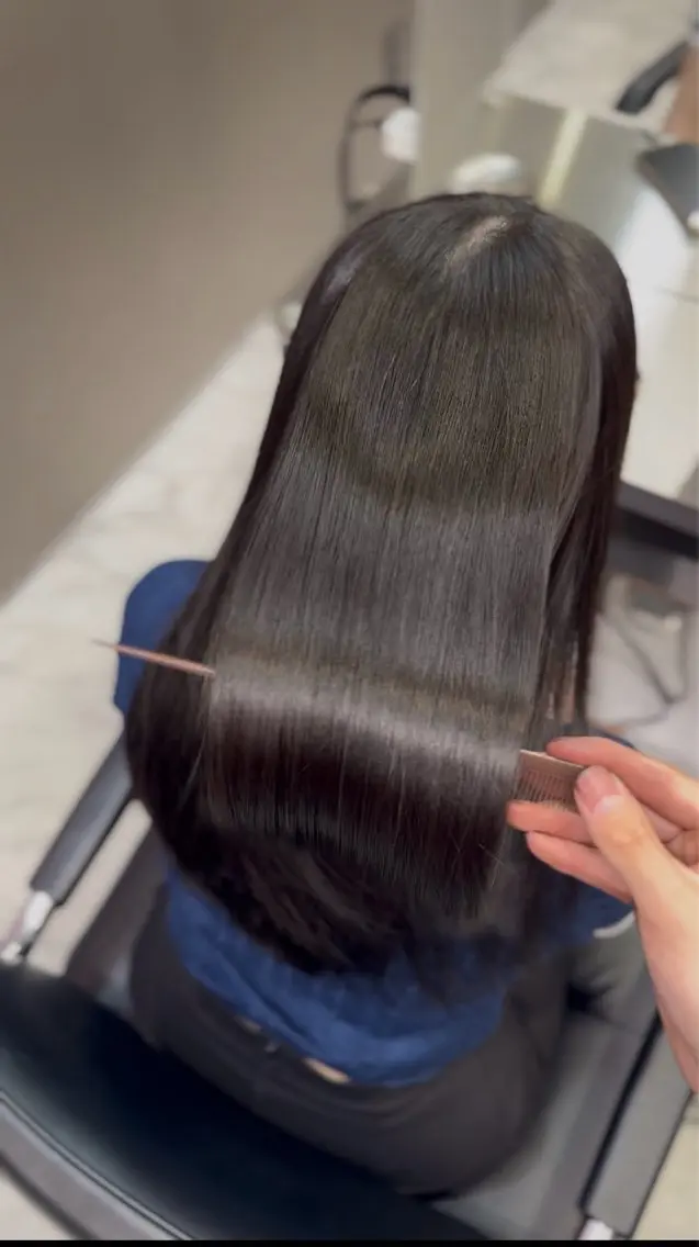 ロング ヘアカラー 鳥井 壮飛のヘアスタイル