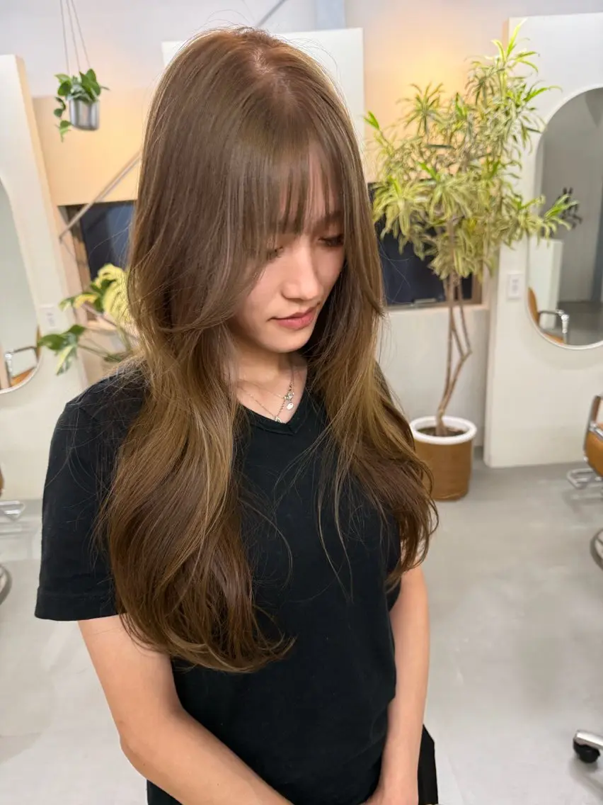 カラー シルバー ヘアカラー トリートメント 檜 果歩のヘアスタイル