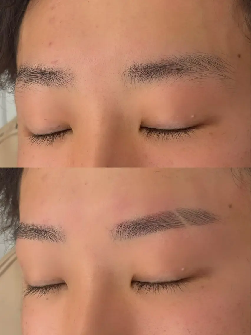 アイブロウ ワックス脱毛 眉カット その他(アイブロウ) 【公式】Men's salonLUCEYのヘアスタイル