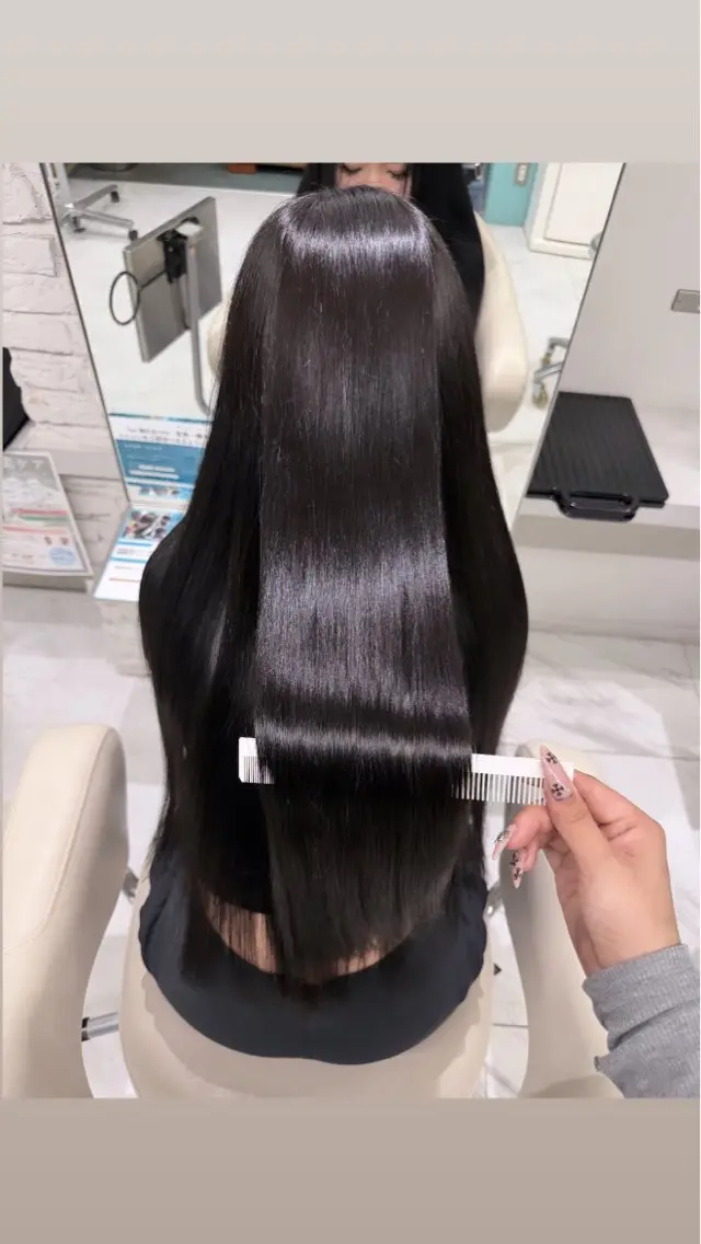 ロング カラー ロング ヘアカラー な ぎのヘアスタイル