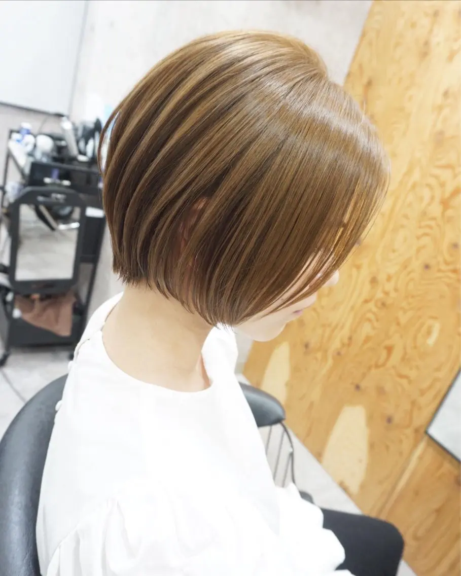 ショート ショートヘア カット ヘアカラー トリートメント hair teria ryu 大塚のヘアスタイル