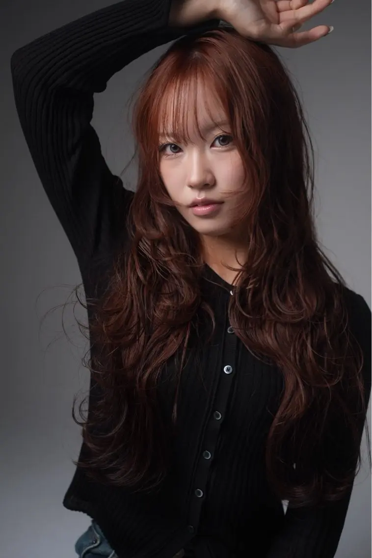 ロング カラー 似合わせ特化🦕 レイヤー/見正 恵弥のヘアスタイル