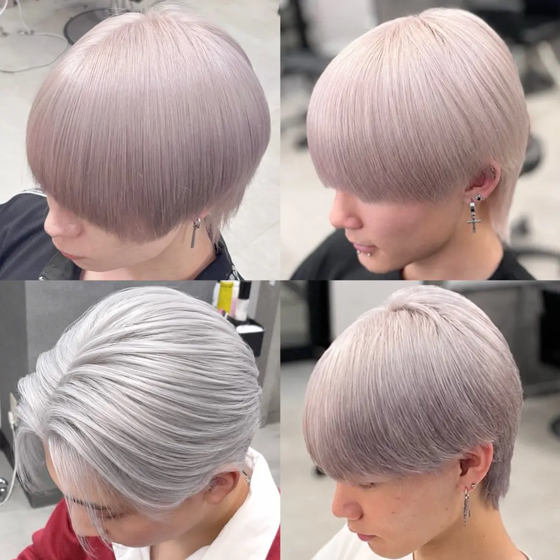 【できるだけ明るい髪色にしたい方 】🧊ブリーチ×❷+カラー+前処理剤+TOKIOトリートメント🧊の写真