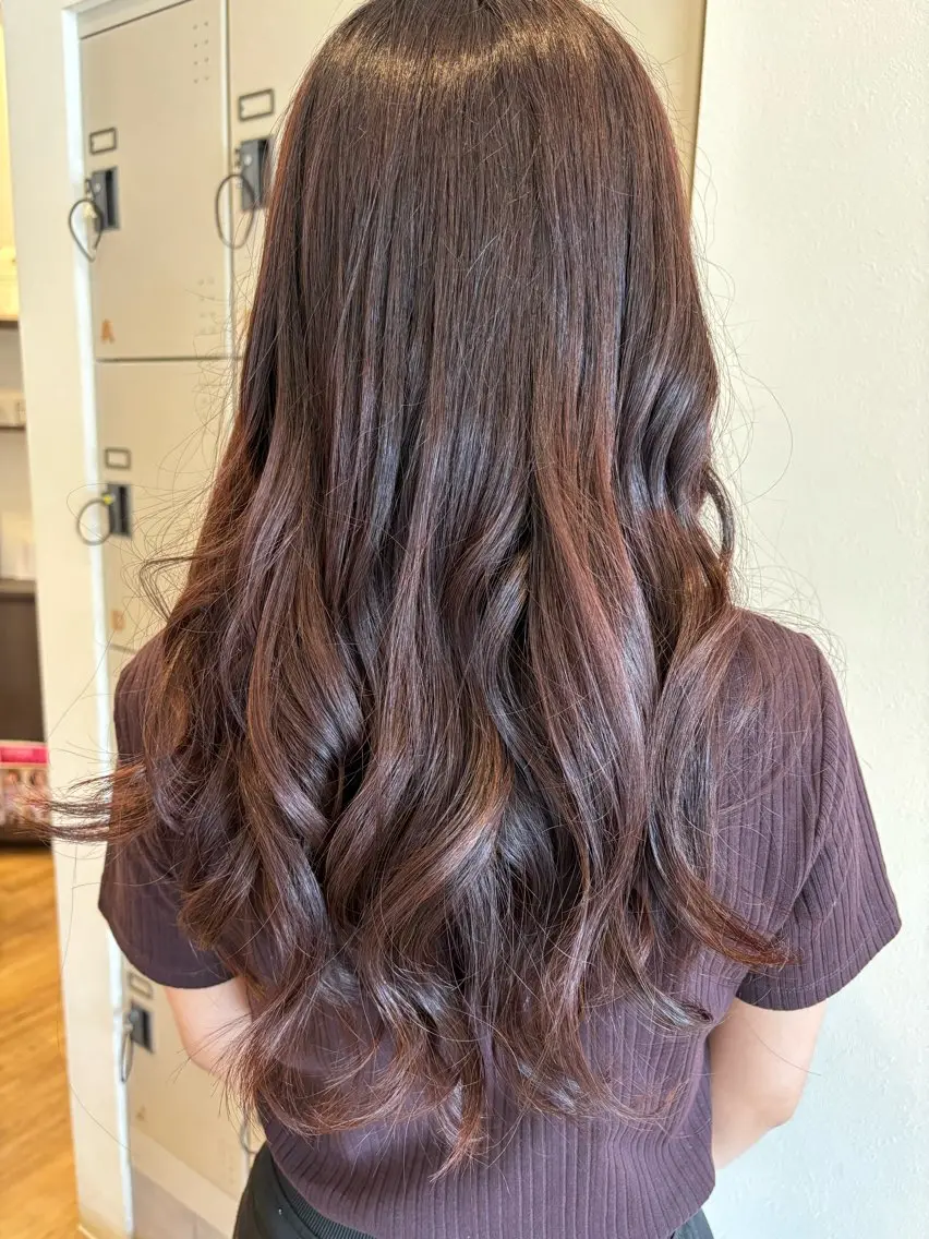 ロング ヘアアレンジ 近藤 風華のヘアスタイル