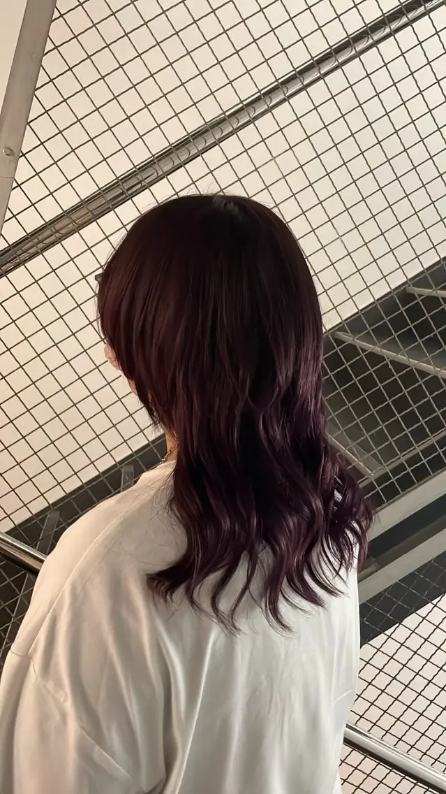セミロング カラー グラデーションカラー ヘアカラー 🦋カラーモデル募集 🦋荒木彩花のヘアスタイル