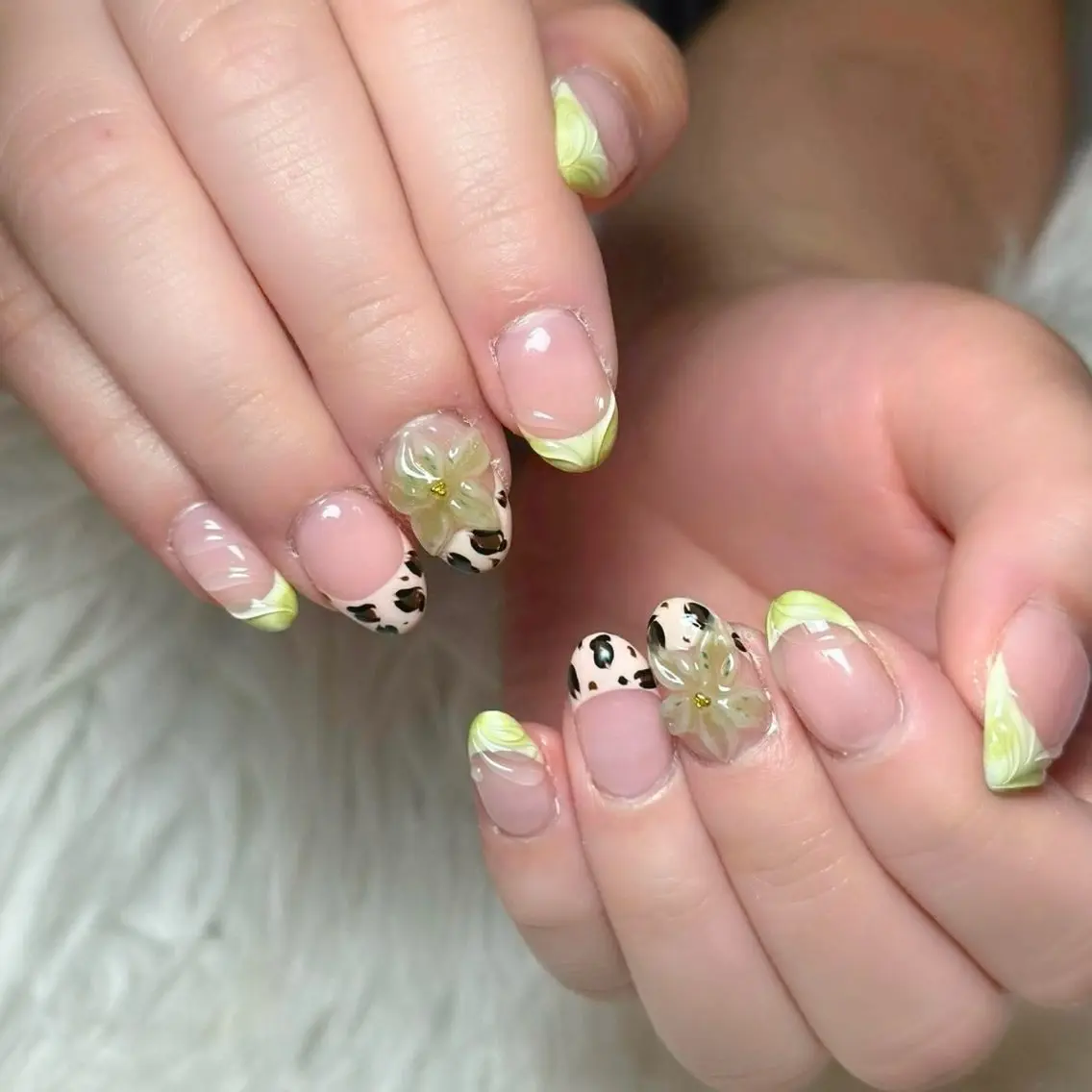 ネイル フットネイル フレンチネイル グラデーション 韓国ネイル マグネットネイル ハンドネイル nail mayのネイルデザイン