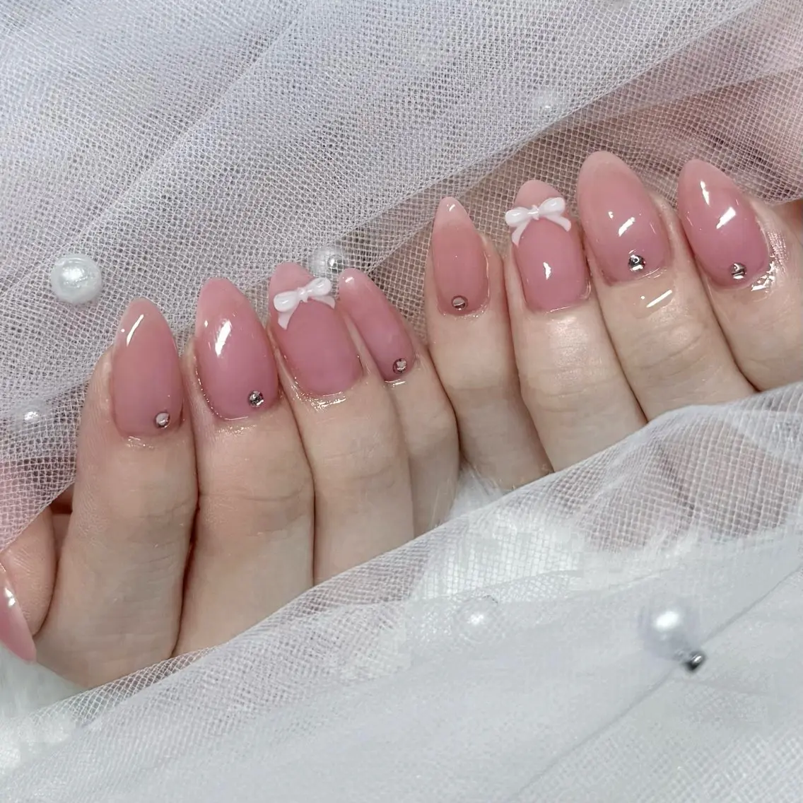 ネイル ハンドネイル moca心斎橋 shiori♡のネイルデザイン